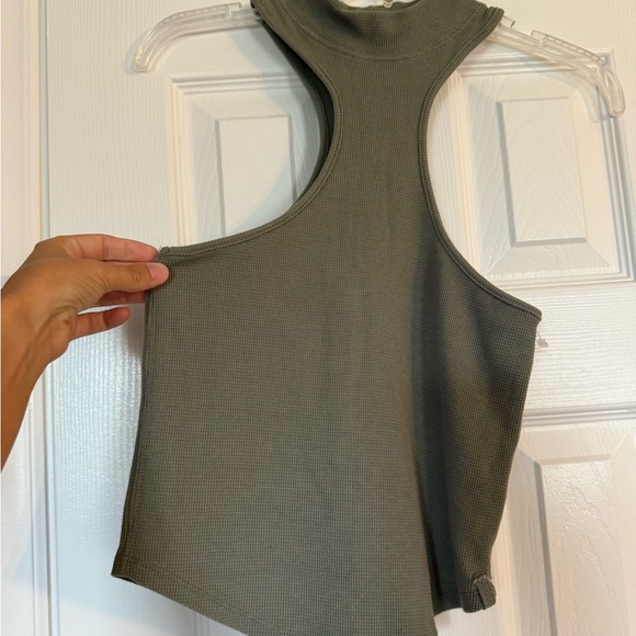 We The Free Olive Halter Neck Tank Top size small - Picture 5 of 8